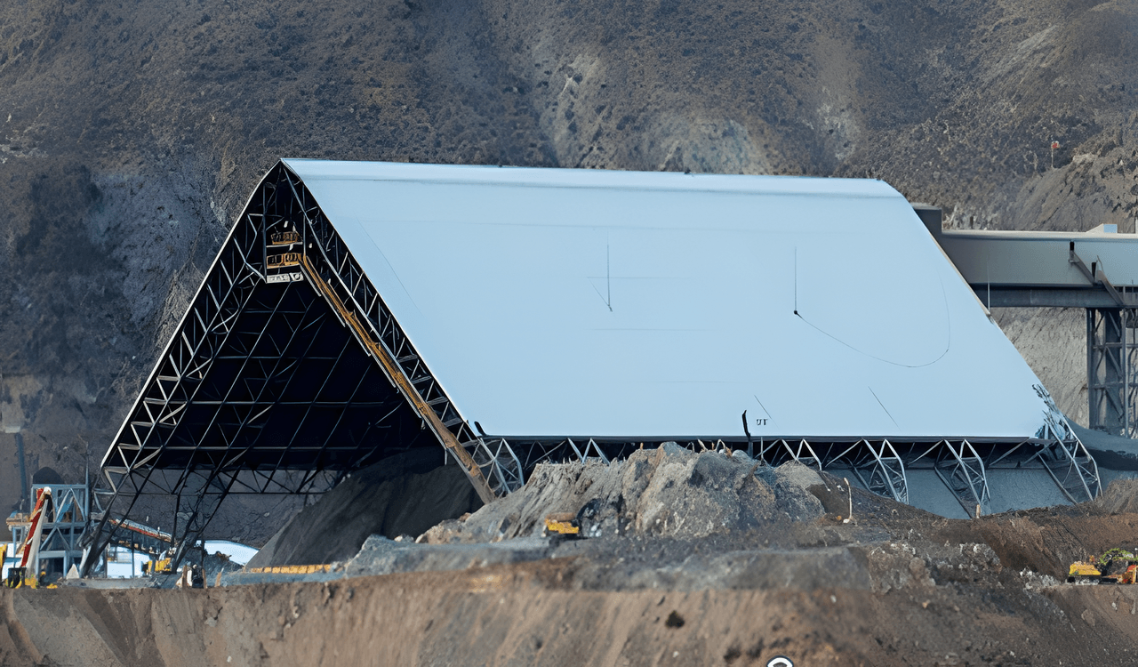Control de Polvo (MP10) en Acopio Mineral Grueso para Pelambres